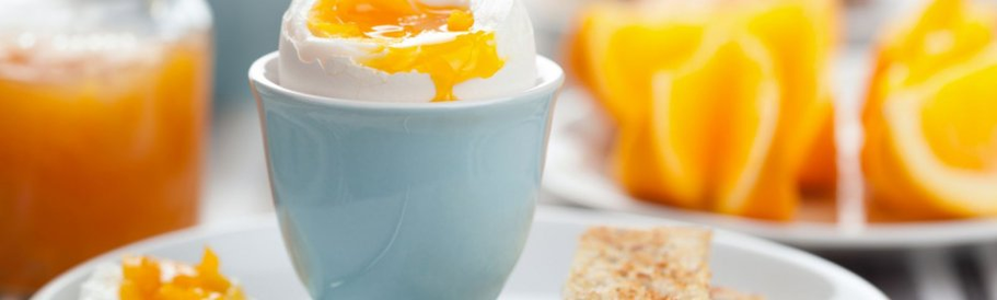 Jajko kurze na twardo - główny produkt diety jajecznej na odchudzanie