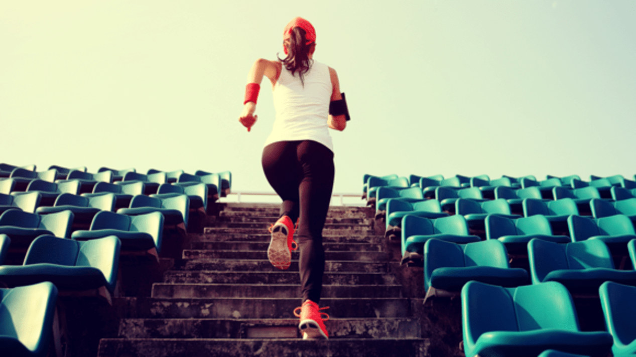 Bieganie po schodach pomaga pozbyć się cellulitu